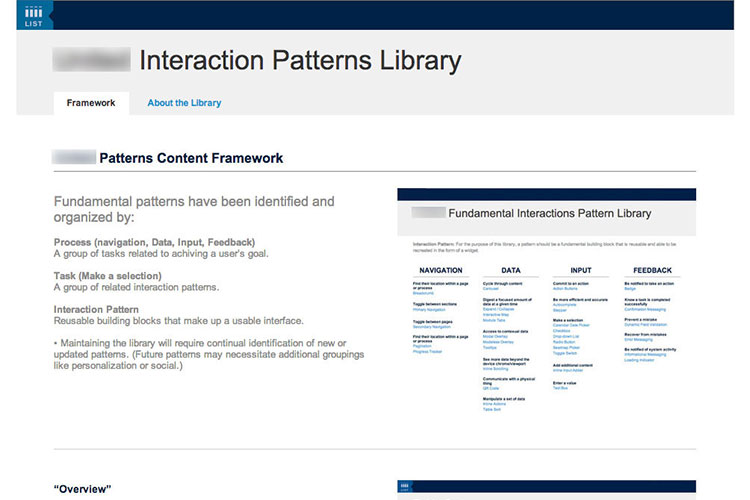 Pattern Library